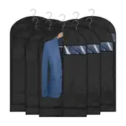 10 Pcs Dustproof Clothing Covers Clothes Dust Cover Hanging Garment Bags