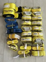 Mixed Lot Of 25 Logistic Ratchet Strap Bundle