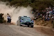 Rally Acropolis 2012 Jari Matti Latvala Ford WRC Action Motor Racing Old Photo