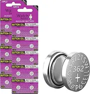 QOCNAM 20pcs AG11 LR721 362 V362 D362 GP362 Alkaline Button Cell Battery