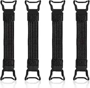 Pack of 4 Kindle Wrist Strap, Hand Strap for 4-8 Inch Kindle Ereaders Fire Tablet, Kindle Accessories, Highly Elastic Versatile Strap Tablet Finger Holder Grip Holder (Black)
