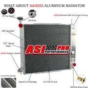 3Row Radiator FOR Holden Rodeo RA/RC Colorado Isuzu D-MAX V6 3.6L Petrol AT/MT (for: Isuzu)