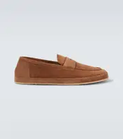 [Brunello Cucinelli] Brunello Cucinelli Suede penny loafers AU 9 brown