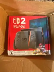 Nintendo Switch 2 + Mario Kart World Game Bundle Console SEALED NEW SHIPS ASAP