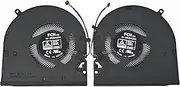 CPU & GPU Cooling Fan Replacement for Razer Blade 15 RZ09-0238(2018) RZ09-0288(2019) RZ09-0301(2019) RZ09-0330 - 12274334180824 5768VM12 12274317180531 3653VM12