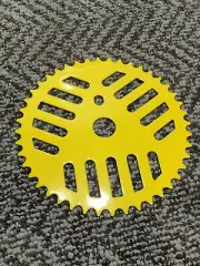 Bmx 44T Cheese Grater Sprocket Old School Bmx GT/Dyno Style Yellow