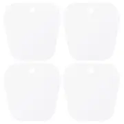 4pcs Boot Shaper Form Inserts 10" Boots Tall Support for Women and Men, White