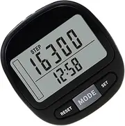 Outanaya Portable Step Counter Large Screen Pedometer for Walking Accurate Step Count Clip or