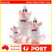 NEW Russian Cartoon Booba Buba White Pig Cooper Plush Toys Doll Soft Stuffed