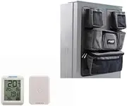 Kings Upright Fridge Organiser + Wireless Fridge Thermometer