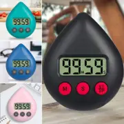 up 4pc Digital Shower Timer Clock Alarm Waterproof Energy Saver Bathroom Kitchen