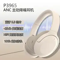 在飛比找樂天市場購物網優惠-ANC主動降噪藍牙耳機長續航新款頭戴式無線深度降噪耳麥「限時