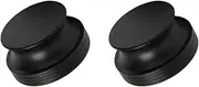 2Pcs Record Weight Stabilizer, Universal Aluminum Alloy Turntable Weight Clamps, Reduce Vibration HiFi Record Player LP Disc Stabilizer, Phonograph Accessories