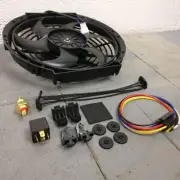 2010 Chevrolet Malibu 10 Inch Black Radiator Fan electric cooling housing bundle (for: Chevrolet)