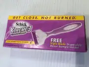 Schick Xtreme 3 Triple Blade Closeness & Triple Blade. Razor Sample 2003
