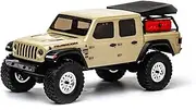 Axial RC Truck 1/24 SCX24 Jeep JT Gladiator 4WD Rock Crawler Brushed RTR (Everything is Included in The Box), Beige, AXI00005T1