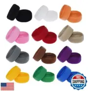 Filan 12 Colors 24 Yards Sew On Hook and Loop Tape Fastening Nylon Fabric Tap