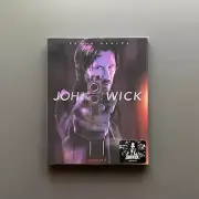 JOHN WICK: CHAPTER 2 STEELBOOK LENTICULAR SLIP (Blu-ray) NOVA MEDIA **See Pics