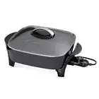12 Inch Presto Electric Skillet Nonstick Temperature Control Buffet Style Coo...