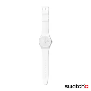 【SWATCH】New Gent 原創 手錶 瑞士錶 WHITE REBEL (41mm) SO29W704-S14