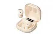 Wireless Sleeping Earbuds Bluetooth 5.3 Suitable for Side Sleepers(Beige)