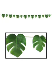Tropical Palm Leaves Streamer