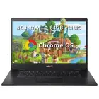 ASUS Chromebook 156 FHD Intel Celeron 4GB RAM 64GB eMMC Black Laptop