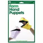 HAND PUPPETS FARM SET OF 4 "FREE POSTAGE" W8166