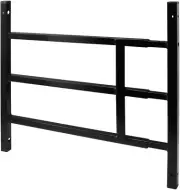 S 4747 Fixed Adjustable Child Safety Window Guard 15.25” X 15.75-23.5” Bronze