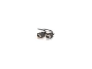 C2G 52034 DB9 M/F Serial RS232 Extension Cable, Black (50 Feet, 15.24 Meters)