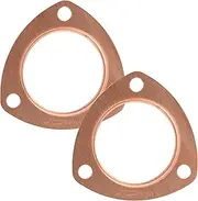 MR Gasket 7176C 2.5-Inch (63.5mm) ID 3-Bolt Copper Gasket