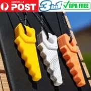 3PCS Panny & Mody Sensory Chew Necklace Chewys Autism Kids Nail Biting Treatment