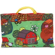 Melissa & Doug Take-Along Farm Play Mat Kids/Childrens Interactive Toy 6m+