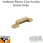 ANdersen Awning Window Screen Strike Andersen Beauty Line Awning Screen Strike