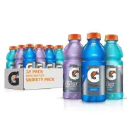 Gatorade Original Thirst Quencher 3 Flavor Frost Variety Pack, Pack of 12