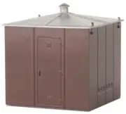 Bachmann HO Trackside Turnout Decoder With Electrical Cabinet Housing 44950