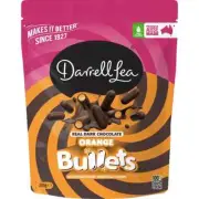 Darrell Lea Dark Chocolate Orange Bullets 200g