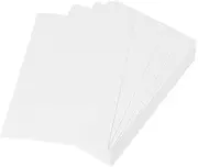 SHOWERORO Versatile 60pcs Double-Sided Blank Cards for Word Note Cards Memory Flashcards Study Travel Birthdays Office Greeting Purpose Portable