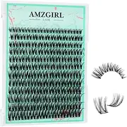 Cluster Lash Extensions 144PCS D Curl Eyelash Clusters with Premium Eyelash Wide Band, Eyelashes Cluster Volume Individual Natural Lashes Cluster(D-Mix,9-18mm)