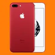 Apple iPhone 7+ Plus (128GB, Red) - Excellent