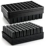 54 Cell Seed Starter Trays Pack of 10 2.8" Deep Durable Seedling Trays