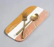 Block Striped Marble Cheeseboard