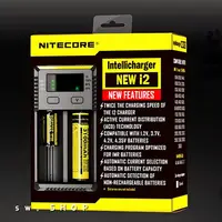 在飛比找蝦皮購物優惠-充電器 NiteCore NEW i2 智能充電器 雙槽智能