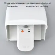 Type 86 Outlet Protector With Clear Window For Easy Safety Assurances