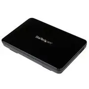 StarTech 2.5in USB 3.0 External SATA III SSD Hard Drive Enclosure with UASP \u00D0 Portable External HDD S2510BPU33