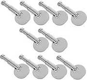 HOMOCONO 10pcs Music Box Winding Keys Replacement Mechanism for DIY Projects Clockwork Handle Music Box Parts Versatile Wind Up Mechanism for Smooth Playback