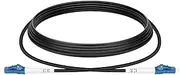 HYX FIBER CABLE 30M/98ft LC-LC Single Mode OS2 9/125um Outdoor Armored Fiber Patch Cable Simplex LC UPC to LC UPC OD 3mm Industrial TPU Optical Patch Cord