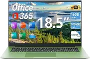 Naclud Laptops, 18.5 Inch Laptop Computer with 20GB RAM 1024GB SSD, Expandable 1TB, Celeron N5095 Quad-Core(Up to 2.9GHz), Windows 11 Home, 180 Angle Opening, WiFi6, USB 3.2, HDMI, Type-C, 7000mAh