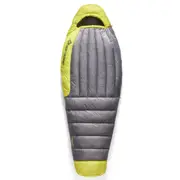Sea to Summit Spark Women's 7°C / 45°F Ultra Dry Down Sleeping Bag (Long Mummy) - Grey / Yellow