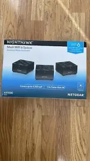 NETGEAR Nighthawk Dual-Band WiFi 6 AX1500